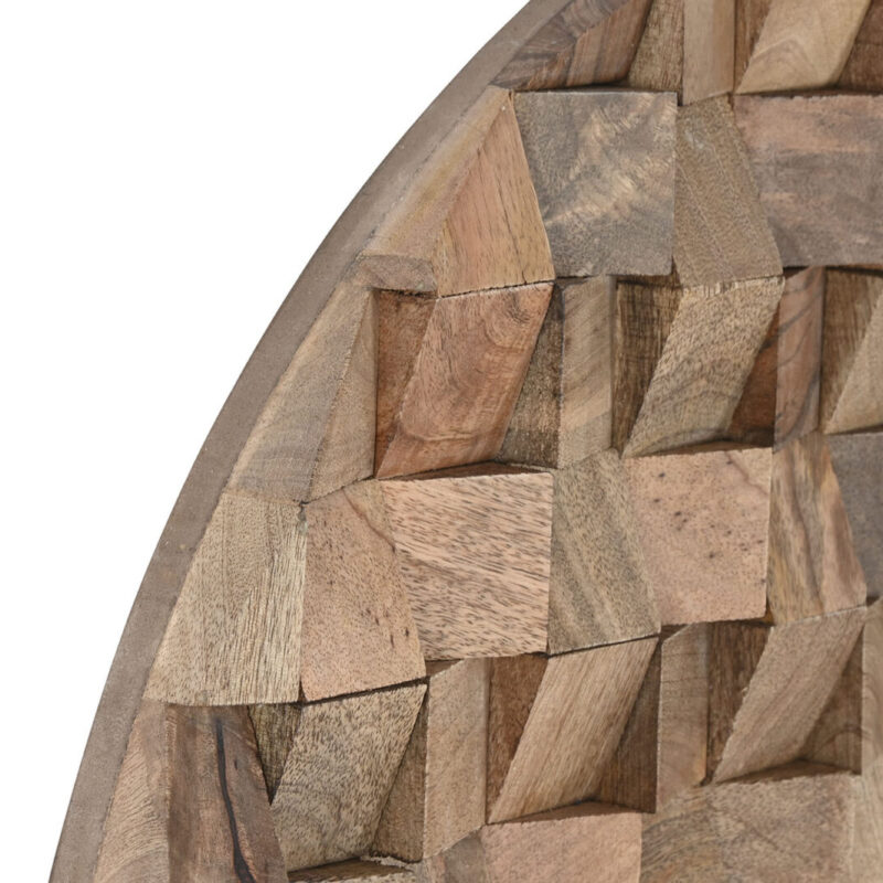 Alternative view of Decorazione in Legno Mosaico Circolare SAVINO COLLECTION