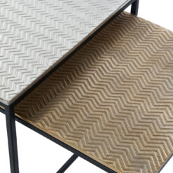 Alternative view of Coppia Tavolini Geometrici SAVINO COLLECTION
