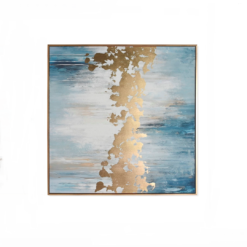 Quadro Astratto Luce e Oro SAVINO COLLECTION