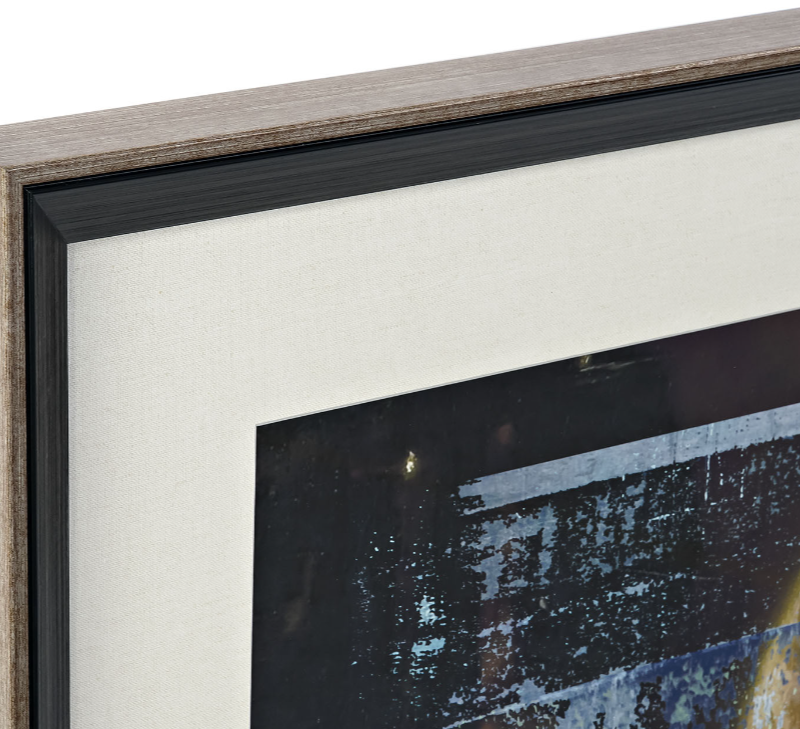Alternative view of Quadro Fusione Astratta del Tempo 2.0 SAVINO COLLECTION