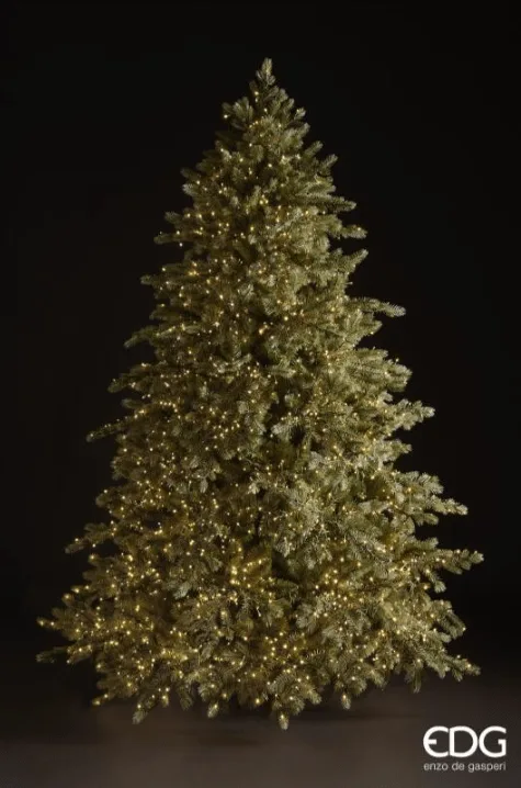 Alternative view of EDG Enzo De Gasperi Albero di Natale Pino Argentato 240 cm con 5000 Led