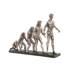 Scultura L’Evoluzione dell’Uomo SAVINO COLLECTION: opera moderna in metallo, simbolica e scenografica. Perfetta per ambienti eleganti e contemporanei.