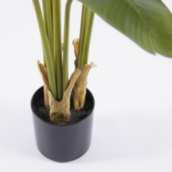Alternative view of Pianta Artificiale Banano con Vaso 120cm EDG