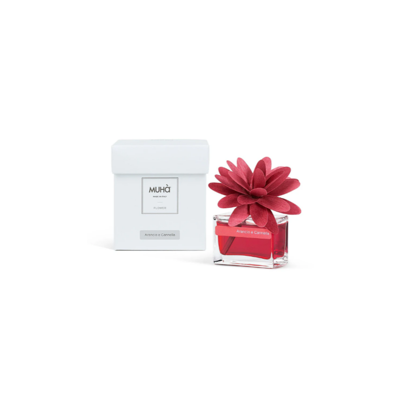 Diffusore Camelia Flower Arancio e Cannella 30ml MUHÀ