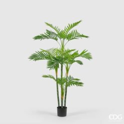 Pianta Palma Areca 147 cm EDG: fogliame realistico, stile moderno e zero manutenzione. Perfetta per casa, ufficio e ambienti commerciali.