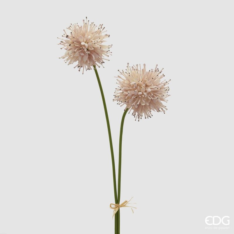 Ramo Succisa Rosa 60 cm EDG: fiore artificiale elegante e delicato, perfetto per composizioni romantiche e decorazioni moderne.
