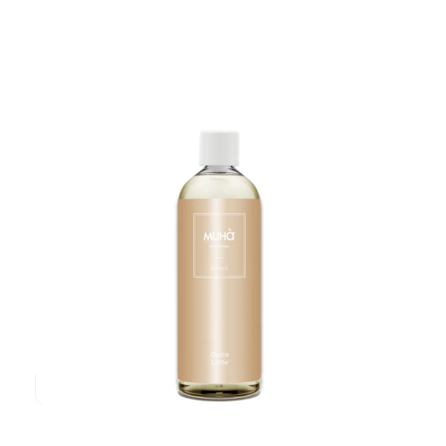 Ricarica profumatore “Dolce Latte” 200 ml MUHÀ. Fragranza dolce e cremosa, lunga durata e diffusione costante. Ideale per rinnovare il profumo di casa.