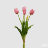 Bouquet tulipani Real Touch EDG: fiori ultra realistici, petali morbidi e steli modellabili. Eleganza primaverile senza manutenzione.