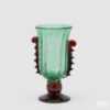 Vaso Corinto Coppa Verde EDG: vetro decorativo, design elegante e scenografico per arricchire ogni ambiente con colore e stile.