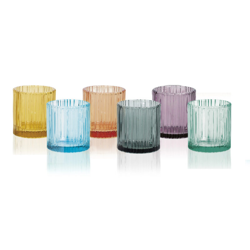 Set Liquorino Shot Plissè Brandani 6 pz. Eleganti, luminosi e perfetti per liquori e amari. Un tocco raffinato per ogni momento conviviale.