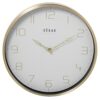 Orologio da Parete in Alluminio Oro 30 cm CAMACHO