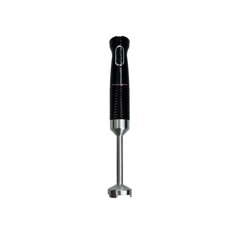 Mixer a immersione ricaricabile Techno BRANDANI: frullatore portatile in acciaio, potente, pratico e ideale per vellutate, salse e smoothie.