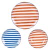 Servizio piatti Bahia Boutique Bastide: porcellana decorata con fantasia tropicale. Set 18pz per tavole estive e piene di personalità.