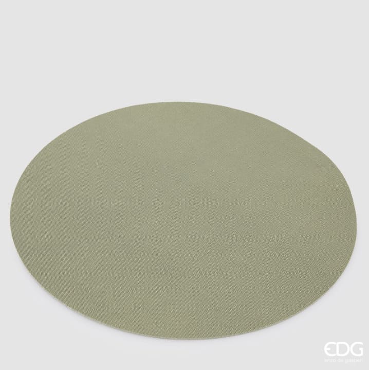 Tovaglietta da Cucina Rotonda Verde EDG