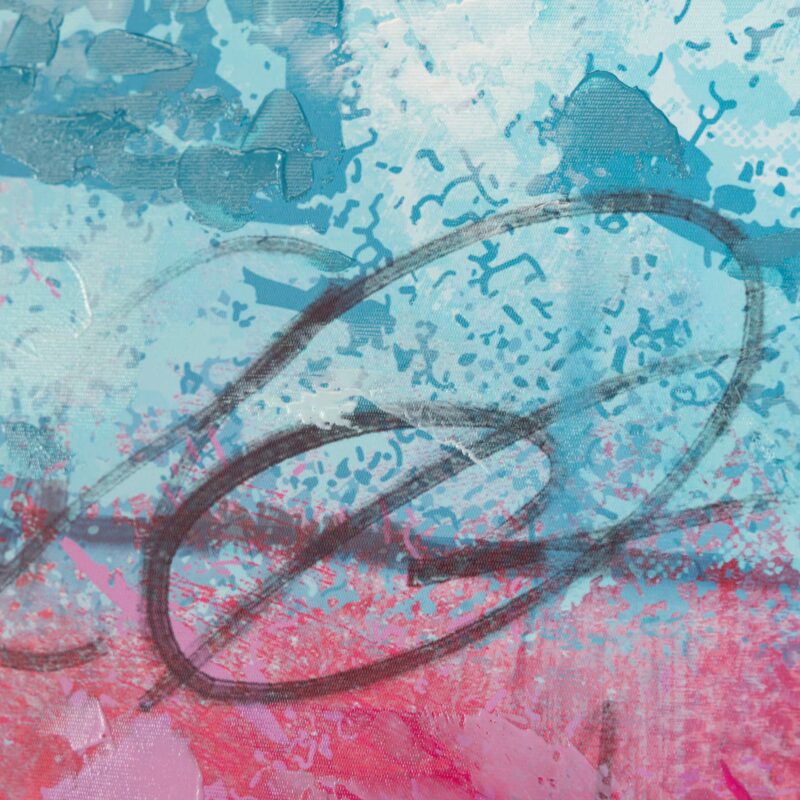 Quadro Astratto Esplosione di Colore GARPE - immagine 3