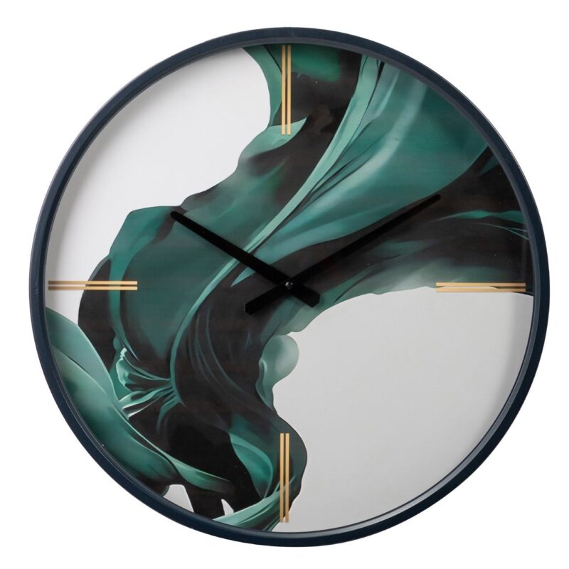 Orologio da parete Armonia Astratta GARPE Ø 50 cm: design moderno, quadrante artistico e stile elegante per valorizzare ogni ambiente.