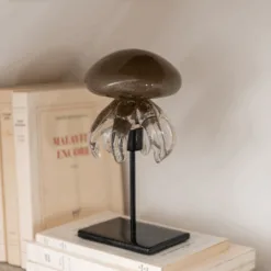 Alternative view of Scultura Medusa in vetro 26cm J-LINE