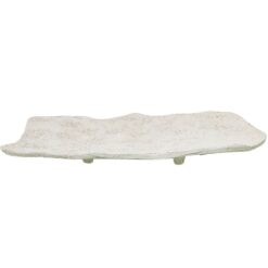 Alternative view of Centrotavola Moderno in Alluminio Bianco CAMACHO