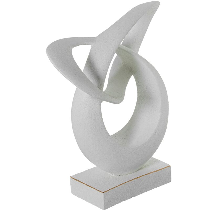 Alternative view of Scultura Connessione Eterna in Ceramica CAMACHO