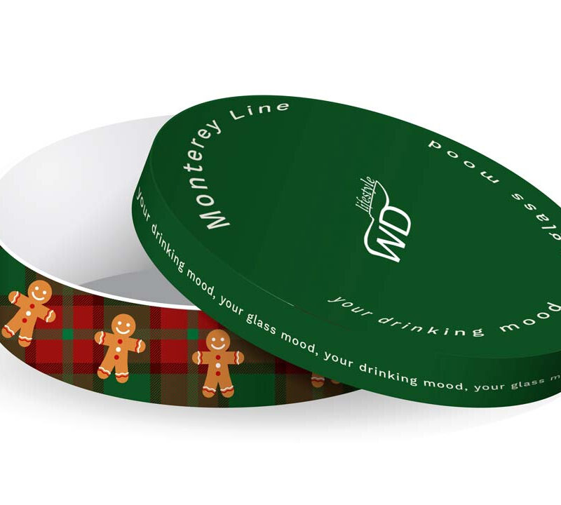 WD Lifestyle Set 4 Cucchiaini in Vetro Borosilicato Decori di Natale Assortiti - immagine 3