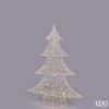Albero di Natale con perle e microled EDG: luce calda, design elegante e alimentazione a cavo. Perfetto per decorare con stile. Scoprilo ora sul nostro shop online!
