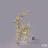 Renna luminosa EDG con microled: design elegante, luce calda e atmosfera natalizia. Perfetta per decorare con stile. Scoprila ora sul nostro shop online!
