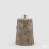 Base tronco per albero di Natale EDG 43 cm in cemento ad alta stabilità da 13 kg. Effetto corteccia per abeti fino a 240 cm. Acquista su Savino Arte e Design!
