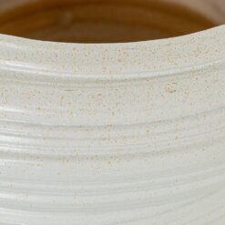 Alternative view of Vaso Intreccio Bianco 20cm CAMACHO