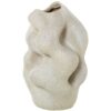 Vaso Ondulato in resina Camacho. Moderno, leggero e scultoreo. Perfetto per decorare con eleganza mensole, tavolini e ambienti contemporanei.