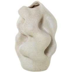 Vaso Ondulato in resina Camacho. Moderno, leggero e scultoreo. Perfetto per decorare con eleganza mensole, tavolini e ambienti contemporanei.