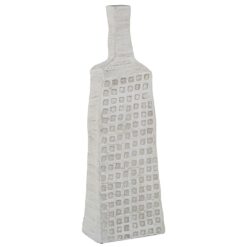 Vaso Bottiglia in ceramica Camacho, disponibile in 3 misure. Moderno, materico ed elegante. Perfetto per decorare con stile ambienti contemporanei.