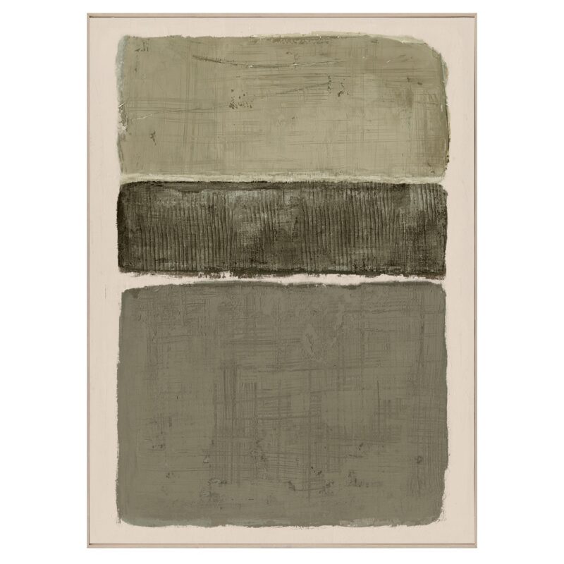 Quadro astratto 100×150 cm nei toni del verde. Opera materica e moderna, ideale per creare atmosfera ed eleganza in soggiorni, camere e spazi contemporanei.