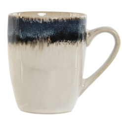 Tazza in porcellana smaltata dal design artigianale. Elegante, resistente e ricca di sfumature. Perfetta per caffè, tè e tisane con stile.