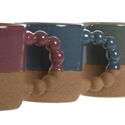 Alternative view of Tazza in Porcellana con Manico a Bolle SAVINO COLLECTION