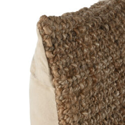 Alternative view of Cuscino in Iuta Fatto a Mano SAVINO COLLECTION
