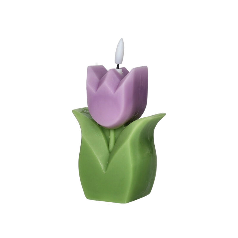 Alternative view of Candela Led Tulipano Colori Assortiti BRANDANI