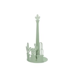 Porta Scottex Cactus Brandani in metallo. Fresco, resistente e decorativo. Perfetto per una cucina vivace e naturale, ideale per ogni giorno.