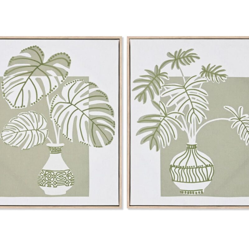 Quadro botanico con cornice 40×50 cm. Moderno, elegante e naturale. Perfetto per soggiorno, camera o ingresso. Aggiunge freschezza e stile a qualsiasi parete.