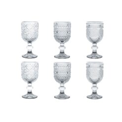 Liquorini Shot Indie Brandani in vetro trasparente. Eleganti, incisi e resistenti. Perfetti per liquori e degustazioni con stile.