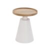 Tavolino da caffè in metallo e legno. Moderno, elegante e resistente. Perfetto per salotto, camera o ingresso.