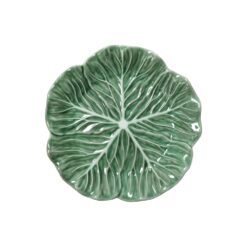 Vassoio Foglia Verde Brandani in porcellana. Elegante, naturale e resistente. Perfetto per antipasti, contorni e una tavola ricca di stile.