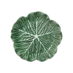 Vassoio Foglia Verde Brandani in porcellana. Elegante, naturale e resistente. Perfetto per antipasti, contorni e una tavola ricca di stile.
