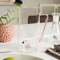 Alternative view of Caraffa Fenicottero in Vetro WD LIFESTYLE