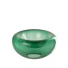 Centrotavola in vetro verde smeraldo J‑Line: design elegante, colore intenso e qualità artigianale per decorare tavoli e ambienti con stile.