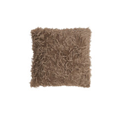"Cuscino peluche 45x45 Light & Living: morbido, caldo e decorativo. Texture soffice e colore naturale per ambienti accoglienti e moderni."