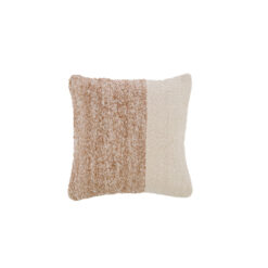 "Cuscino 45x45 Light & Living bicolore effetto sabbia: morbido, elegante e perfetto per valorizzare divani, letti e ambienti moderni."