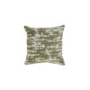 "Cuscino verde e bianco 45x45 Light & Living: texture naturale, stile moderno e colori freschi per valorizzare divani e letti."
