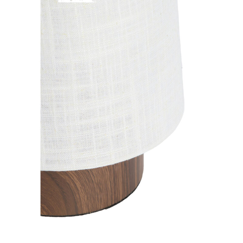Alternative view of Lampada Base Effetto Legno LIGHT & LIVING