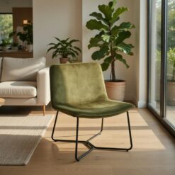 Alternative view of Poltrona Isabel Verde J-LINE
