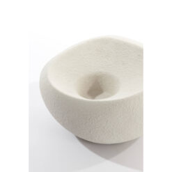 Alternative view of Portacandela in Ceramica Bianco 16cm LIGHT & LIVING